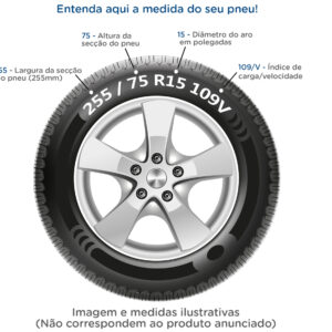 Pneu Aro 14” Goodyear 175/70R14 88T – Direction Touring