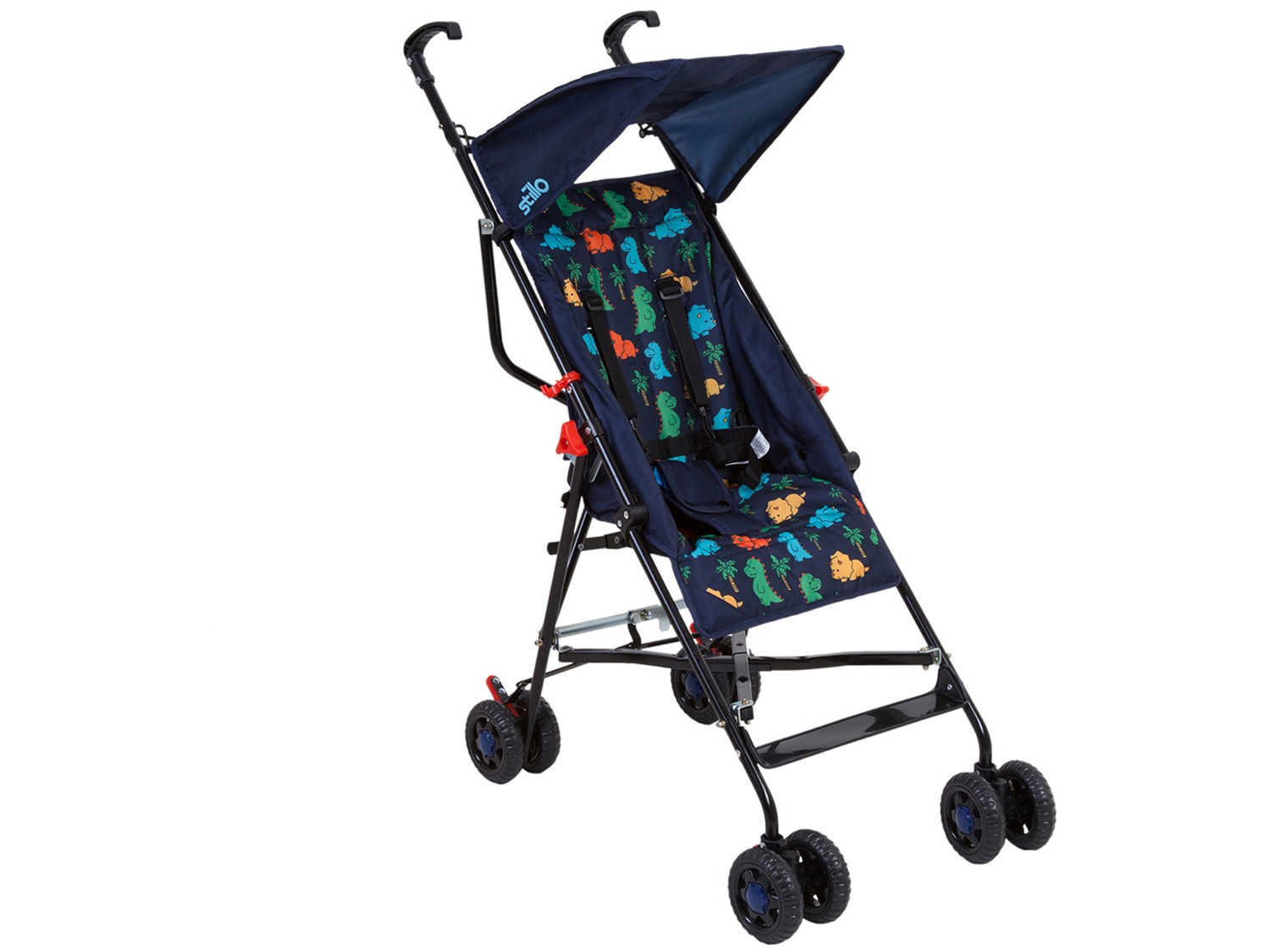 Carrinho de Bebê Stillo Dinossauros - 0 a 15kg
