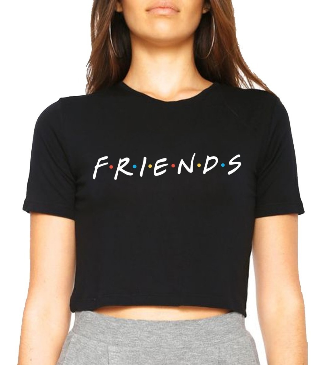 Camiseta Baby Look Friends - Imagem 2