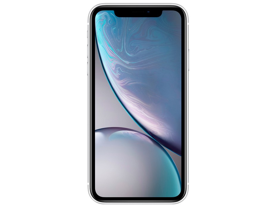 iPhone XR Apple 64GB Branco 4G Tela 6,1” Retina - Câmera 12MP + Selfie 7MP iOS12 Proc. Chip A12 - Imagem 3